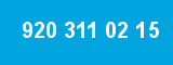 920 311 02 15